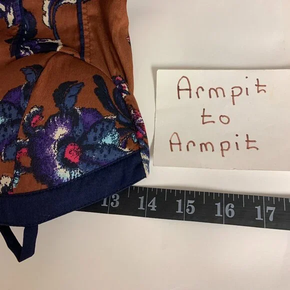 Band Of Gypsies Mini Dress Corset Dark Floral Boho Fairy Romantic Resort SZ S - Picture 7 of 10